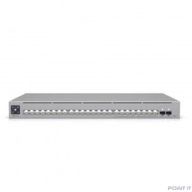 Коммутатор Ubiquiti USW-Pro-Max-24-PoE 24-port, Layer 3 Etherlighting™ switch with 2.5 GbE and PoE++ output 400W
