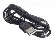 Шнур USB-А (male) - DC (male) 7х2.5мм (шнур-адаптер), 1м, черный, блистер, Netko