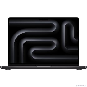 Ноутбук Apple MacBook Pro 14-inch 2025 [MDE34HN/A] (КЛАВ.РУС.ГРАВ.) Space Black 14.2&quot; Liquid Retina XDR {(3024x1964) M5 10C CPU 10C GPU/24GB/1TB SSD/без переходника 1991284/1979059}