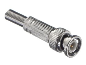 Коннектор BNC под винт с пружиной, цинк NETKO Optima