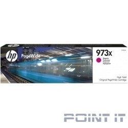 HP F6T82AE Картридж струйный №973XL пурпурный {PW Pro 477/452 (7000стр.)}