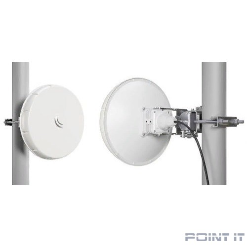 MikroTik nRAYG-60adpair Wireless Wire nRAY (preconfigured nRAYG-60ad for 60Ghz link (60GHz antenna, 802.11ad wireless, two core1.2GHz CPU, 256MB RAM, 1x Gigabit LAN, RouterOS L3, POE, PSU) for