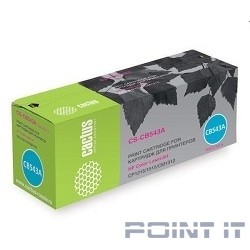 CACTUS CB543A Картридж (CS-CB543A) для Color LaserJet CP1215/1515/CM1312, пурпурный, (1400стр)