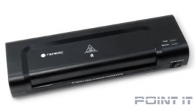 Ламинатор ГЕЛЕОС ЛМ A4 Комбо,  А4, 2х150 (пленка 75-150мкм), 300 мм/мин, 2 вала, пласт. корпус, мах толщина 0,6мм, разжим валов, + резак, обрезчик углов и стартовый набор пленок