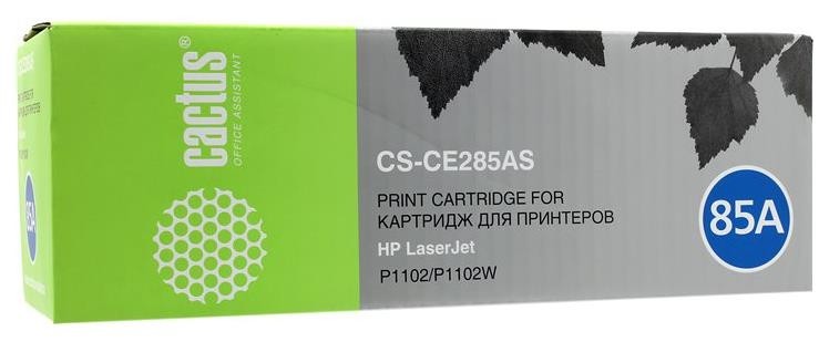 Картридж BLACK /P1102/P1102W 1.6K CS-CE285AS CACTUS