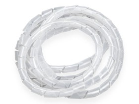 Лента спиральная монтажная пластиковая d6мм (бандаж для кабеля), 10м, NETKO Optima