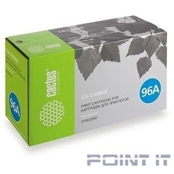 C4096A_CACTUS Картридж (CS-C4096A) для принтеров HP LaserJet 2100/2200. 5000 стр. черный