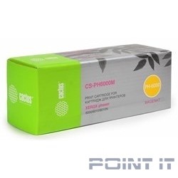 CACTUS 106R01632 Картридж (CS-PH6000M) для Xerox Phaser 6000/6010,пурпурный, 1000 стр.