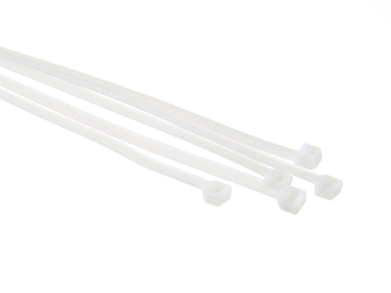 Стяжка нейлоновая 500*4.8 /50 шт (белая), NETKO Optima