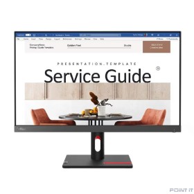 Монитор LCD Lenovo 23.8&quot; S24i-30 {IPS 1920x1080 100Hz 4ms 16:9  1300:1 250cd 178/178 D-Sub HDMI}