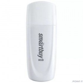 Smartbuy USB Drive 8GB Scout White (SB008GB2SCW) UFD 2.0