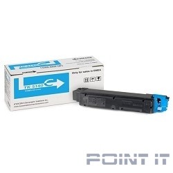 Kyocera-Mita TK-5140C Тонер картридж, Cyan {P6130cdn/M6x30cdn(5000стр.)}