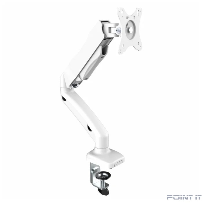 ONKRON G80 белый {Для экранов с диагональю 13"-27" Допустимая нагрузка: 2-6,5 кг VESA: 75x75, 100x100 мм}