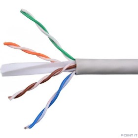 Cablexpert UPC-6055-4-CU/100 Кабель Cablexpert (RU) UTP indoor 4x2x0.55, медный, кат.6, однож., 100м, box, серый