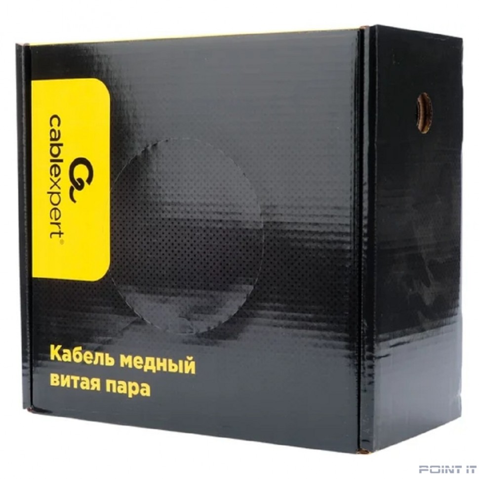 Cablexpert UPC-6055-4-CU/100 Кабель Cablexpert (RU) UTP indoor 4x2x0.55, медный, кат.6, однож., 100м, box, серый