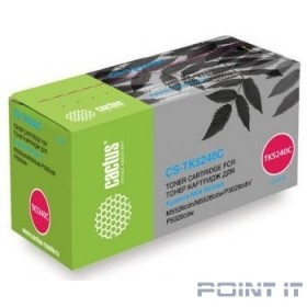 CACTUS TK-5240C Тонер-картридж  для Kyocera Ecosys M5526cdn/M5526cdw/P5026cdn/P5026cdw, синий (3000стр.)