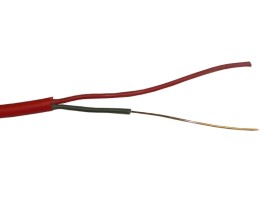 Кабель сигнальный NETKO, неэкранированный, КПСнг (А) - FRLS, 1*2*0.5мм2 (0.8мм) 200м, красный