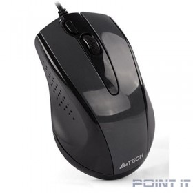 A4Tech V-Track Padless N-500FS black optical (1000dpi) silent USB [1146039]