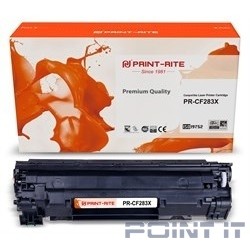 Картридж лазерный Print-Rite TFH862BPU1J1 PR-CF283X CF283X черный (2400стр.) для HP LJ Pro M225dn/M201/M202