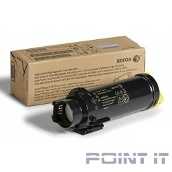 XEROX 106R03695 Тонер-картридж экстра-повышенной емкости для Phaser 6510/6515 жёлтый, 4300 стр.
