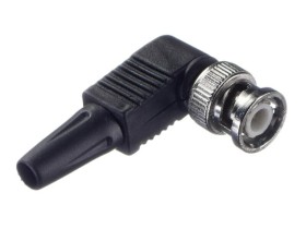 Коннектор BNC-7101B угловой, пластик, медь NETKO Optima
