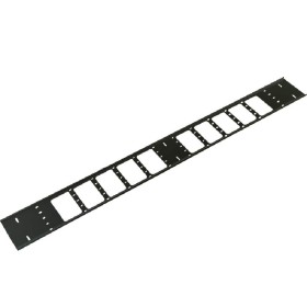 Кабельный органайзер 19, 22U, металлический, вертикального типа, черный M (аналог 55181)