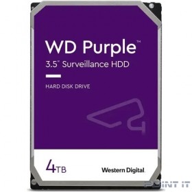 Жесткий диск SATA 4TB 6GB/S 256MB PURPLE WD43PURZ WDC