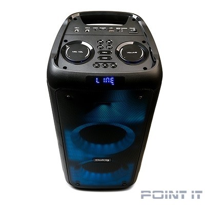 Dialog Oscar AO-200 - акустическая колонка 1.0, 45WRMS, Караоке с беспр. микр., BT+FM+USB+SD+LED