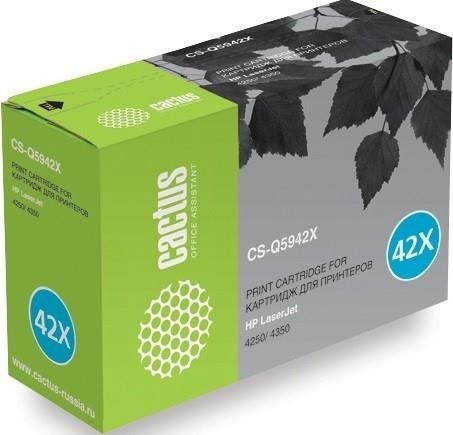 Картридж BLACK /LJ 4250/4350 20K CS-Q5942X CACTUS