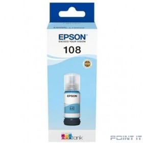 EPSON C13T09C54A  Картридж 108 EcoTank Ink для Epson L8050/L18050, Light Cyan 70ml