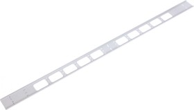 Кабельный органайзер 19, 42U, металлический, вертикального типа, серый М 