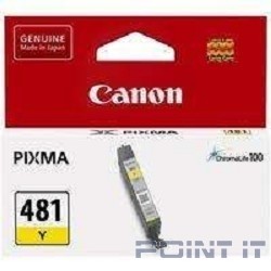 Canon CLI-481 Y 2100C001 Картридж для PIXMA TS6140/TS8140TS/TS9140/TR7540/TR8540,  жёлтый