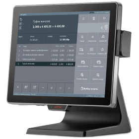 Сенсорный терминал АТОЛ JAZZ 15 [15, P-CAP, Intel Celeron J1900, SSD, 4 GB DDR3L], MSR, без ОС