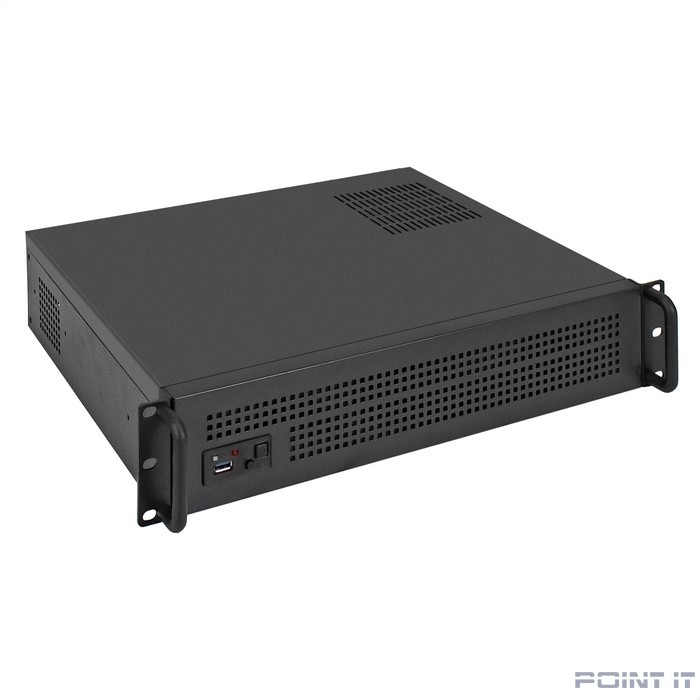 Exegate EX295925RUS Серверный корпус ExeGate Pro 2U380-03 <RM 19", высота 2U, глубина 380, БП 600RADS, USB3.0>