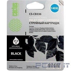 Картридж BLACK NO.140XL 29ML CS-CB336 CACTUS