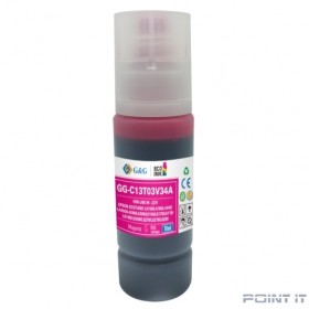 Чернила G&amp;G GG-C13T03V34A 101M пурпурный70мл для Epson L4150/L4160/L6160/L6170