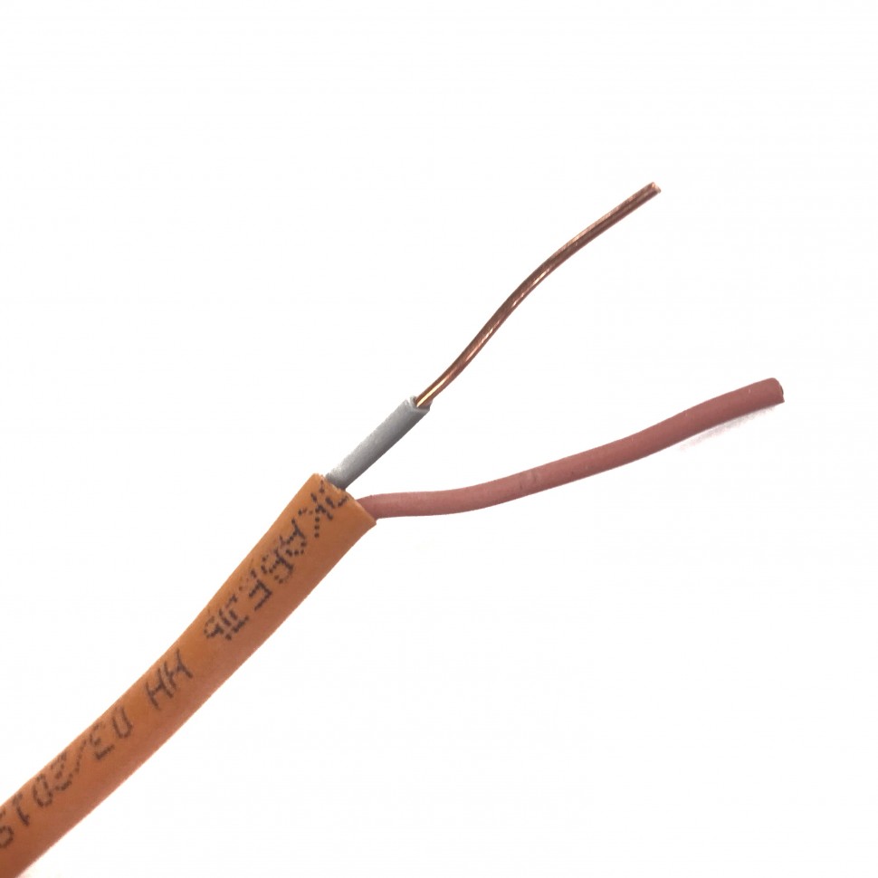 Кабель сигнальный ТЕХНОКАБЕЛЬ, неэкранированный, КПСнг(А)-FRLS, 1*2*1.00мм2 (1,2мм) 200м, оранж АКЦИЯ