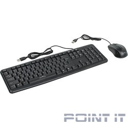Клавиатура + мышь Oklick 600M black USB [337142]