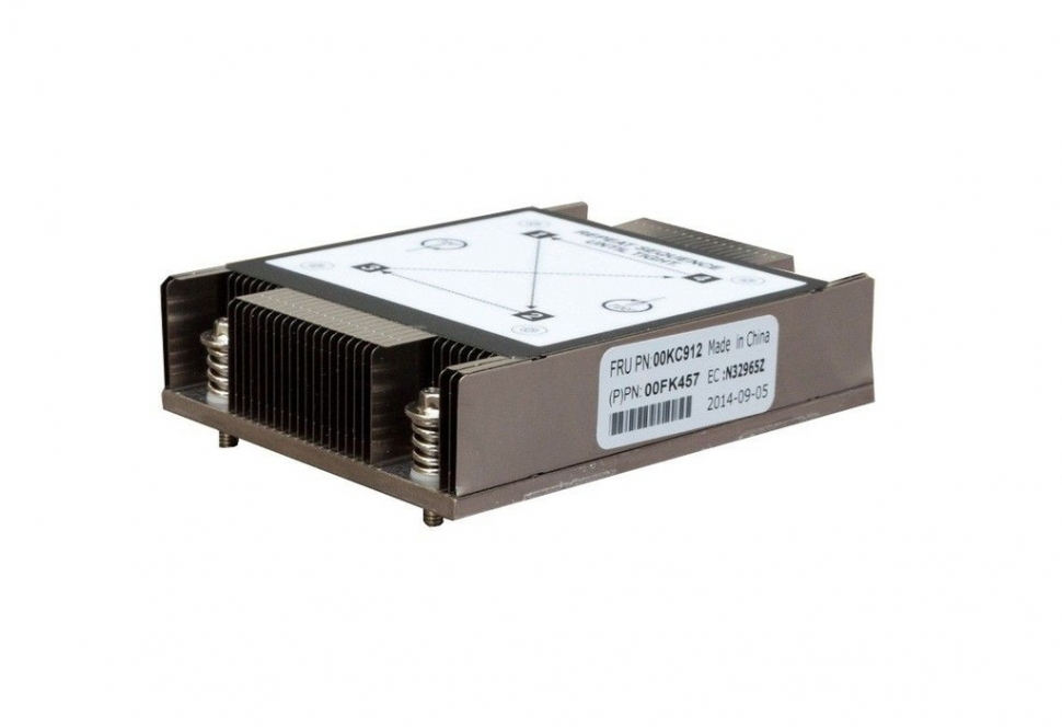 Радиатор IBM Lenovo HEATSINK FOR IBM SYSTEM X3550 M5 P/N : 00KC912, 00FK457, 00KC908