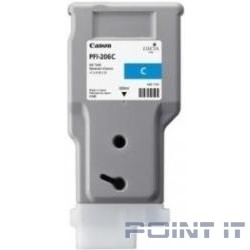 Canon PFI-207C 8790B001 Картридж струйный для iPF680/685/780/785, голубой, 300ml (GJ)
