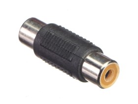 Переходник гнездо RCA-гнездо RCA, NETKO Optima