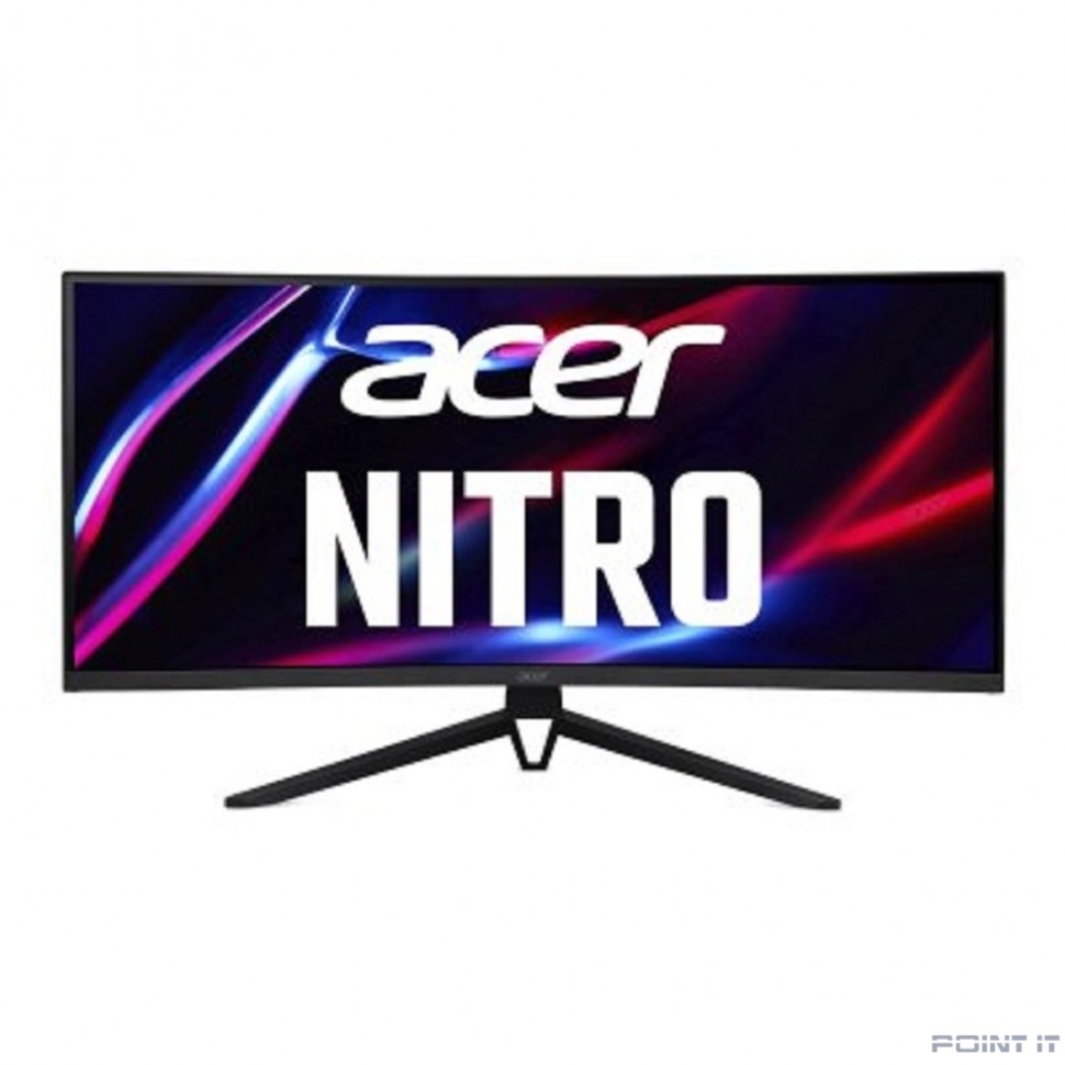 Монитор Acer ED343CURHbmiippx 34'', Curved 1000R Black, 21:9, VA, 3440x1440, 1 / 4ms, 300cd, 100Hz, 2xHDMI, 2xDP, SPK