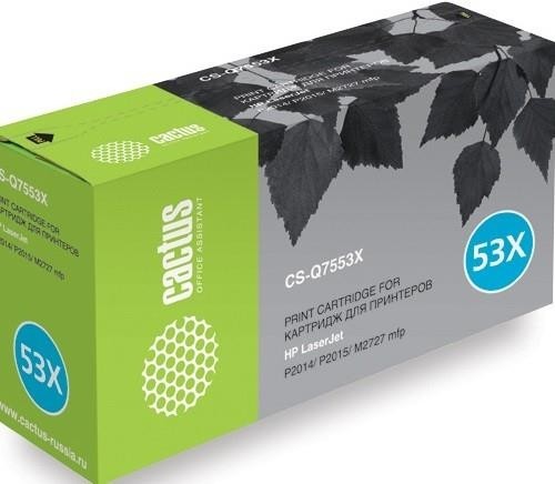 Картридж BLACK /P2014/P2015/M2727 7K CS-Q7553XS CACTUS