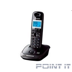 Panasonic KX-TG2521RUT (титан) {АОН, Caller ID,спикерфон,голосовой АОН,полифония,цифровой автоответчик}