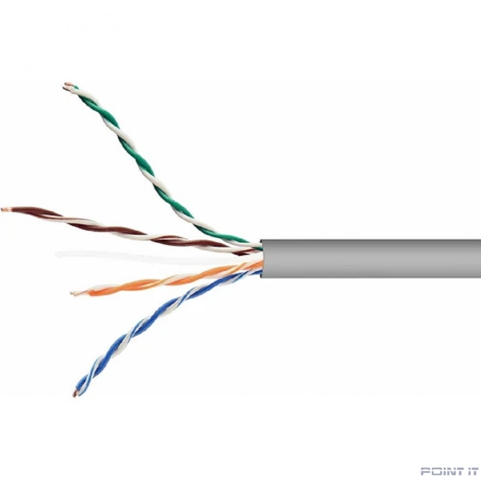 Cablexpert [UPC-5004E-SOL] Кабель UTP кат.5e, 4 пары, 0.48 mm (305 м pullbox), CCA однож.