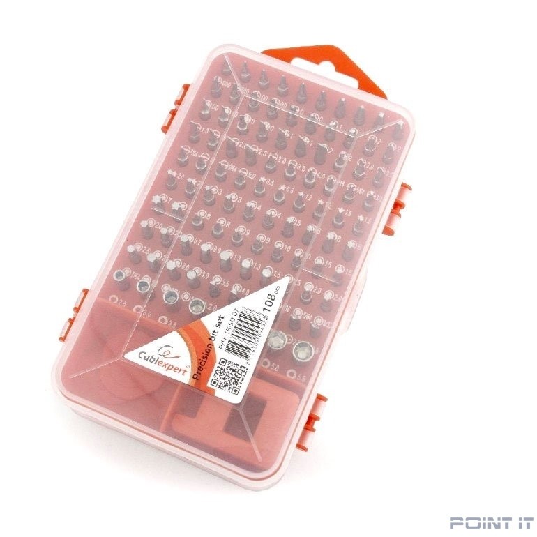 Cablexpert TK-SD-07 Набор бит для отвертки (108 предметов)
