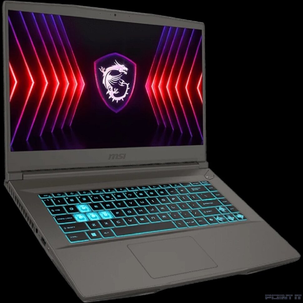 Ноутбук MSI Thin 15 B13UC-3418XRU [9S7-16R831-3418] Grey 15.6" {FHD i5 13420H/16Gb/SSD512Gb/RTX 3050 4Gb/DOS}