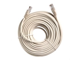 Патч-корд Technolink C UTP4 cat.5е, 20.0м, CCA, LSZH, серый, литой коннектор