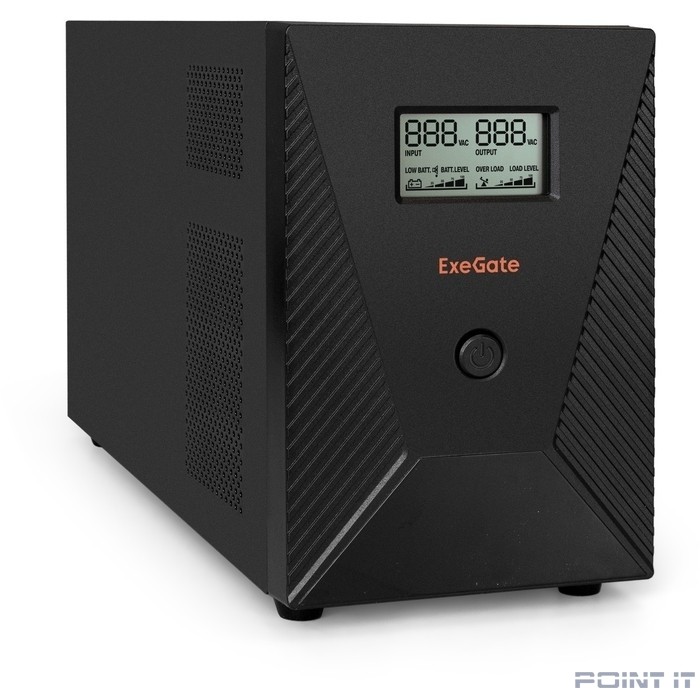 EP287660RUS ИБП ExeGate SpecialPro Smart LLB-3000.LCD.AVR.EURO.RJ.USB <3000VA/1800W, LCD, AVR,4евро,RJ45/11,USB>