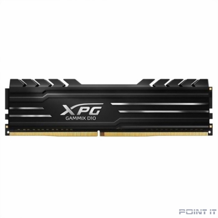 A-data DDR4 8GB XPG GAMMIX D10, 3600MHz CL18-22-22, 1.35V, Черный Радиатор